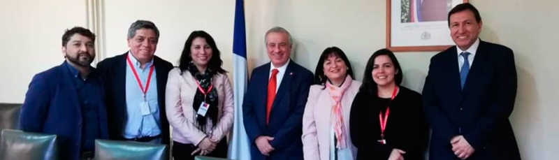 Reunión con Ministro de Salud y Director de Fonasa